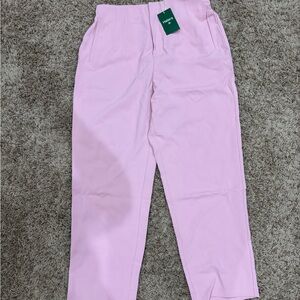 Halara Pink High Waisted Dress Pants Size Large Regular